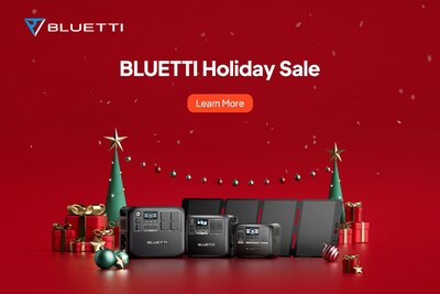 BLUETTI Holiday Sale (PRNewsfoto/BLUETTI ENERGY PTY LTD)