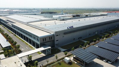 Fábrica da CATL em Liyang, na província de Jiangsu, leste da China (PRNewsfoto/Contemporary Amperex Technology Co., Limited)