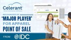 Celerant Technology Named a 'Major Player' in Worldwide POS Software Assessment for Apparel and Softline Retailers