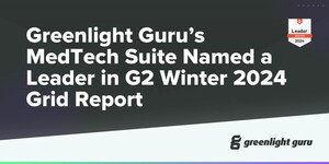 Greenlight Guru's MedTech Suite Named a Leader in G2 Winter 2024 Grid Report