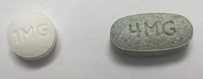 JAMP Guanfacine XR, comprims de 1 mg (Groupe CNW/Sant Canada (SC))
