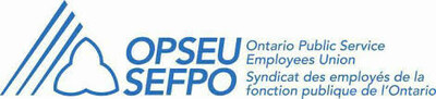 Ontario Public Service Employees Union (OPSEU/SEFPO) - Syndicat des employés de la fonction publique de l’Ontario (OPSEU/SEFPO) (CNW Group/Ontario Public Service Employees Union (OPSEU/SEFPO))