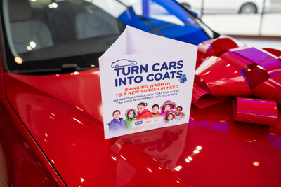 Turning Cars into Coats: The Annual Greater New York Automobile Dealers Association Winter Coat Drive for Kids Launches with a $100K goal.