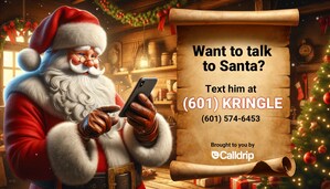 Calldrip Partners with Santa Claus to Make the Holidays Even More Magical: Introducing "Text Santa"