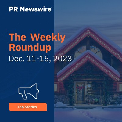 PR Newswire Weekly Press Release Roundup, Dec. 11-15, 2023. Photo provided by Zillow Group, Inc. https://prn.to/3RjYYyH