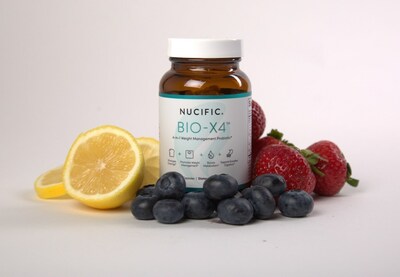 Nucific Bio-X4 is a revolutionary weight support complex designed to enhance every aspect of digestion. This dietary supplement is enriched with four science-backed slimming compounds strategically blended to help reduce bloating, elevate metabolism, fight junk food cravings, and help you achieve your weight loss goals.