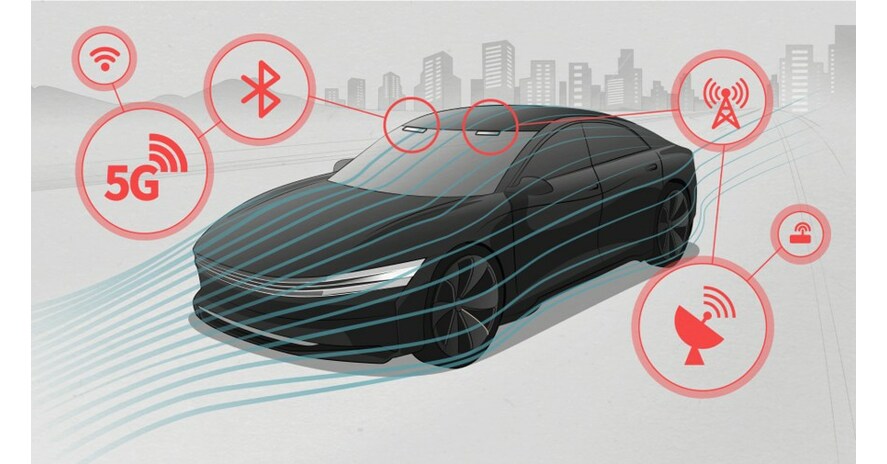 LG UNVEILS TRANSPARENT ANTENNA FOR VEHICLES WITH SAINT-GOBAIN SEKURIT AT CES 2024