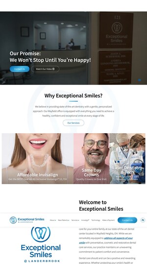 Exceptional Smiles at Landerbrook Extends a Lifeline to SmileDirectClub Patients: Now Offering $800 Off Invisalign Treatment