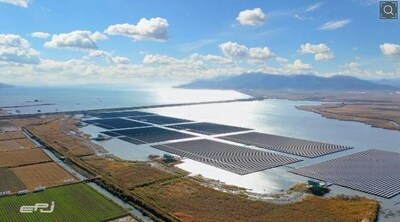 Image: Joint venture portfolio 25 MW floating solar project in Jeollanam-do, Korea.