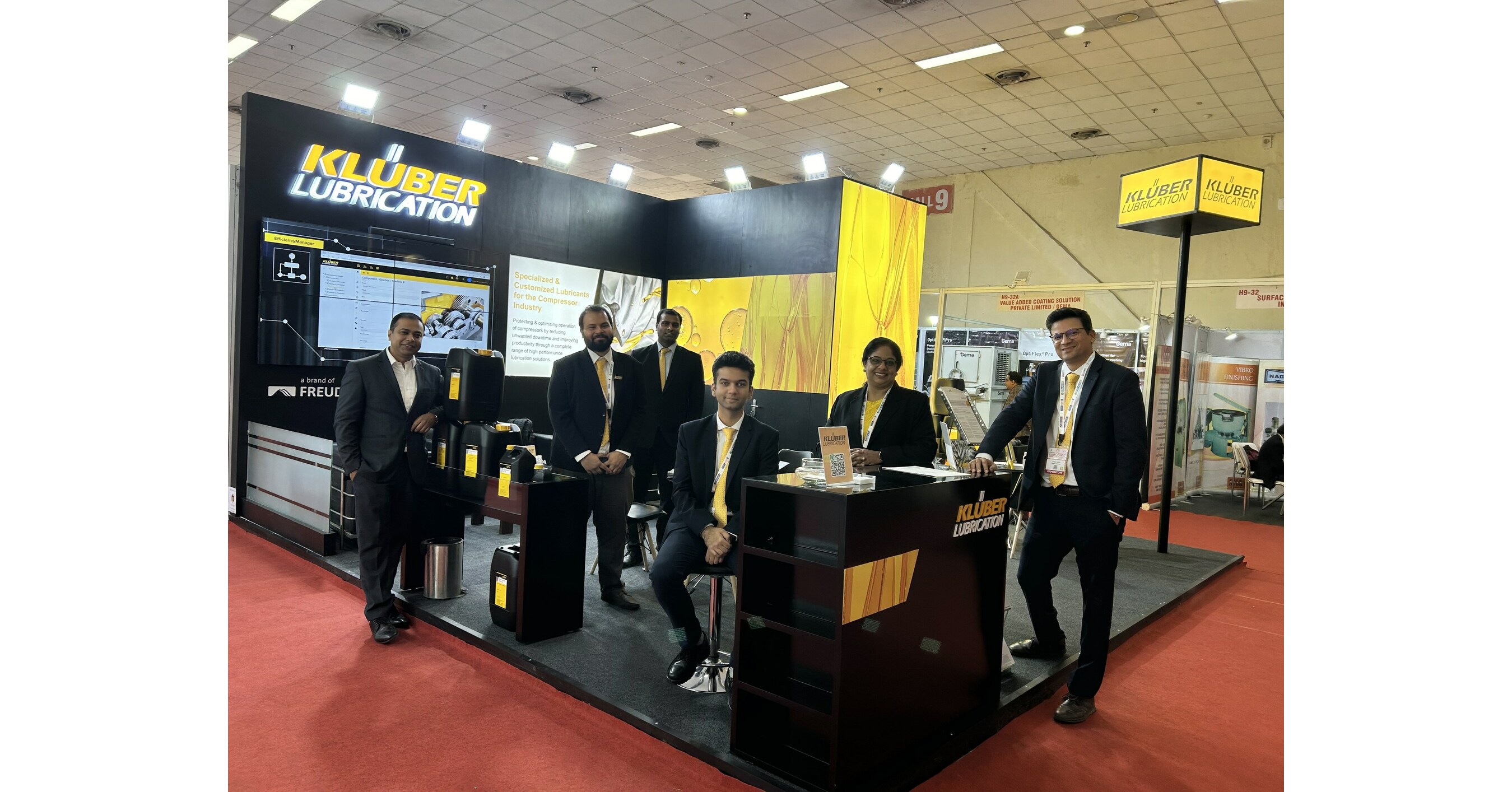 'Specialized lubrication solutions for Compressors' Klüber Lubrication