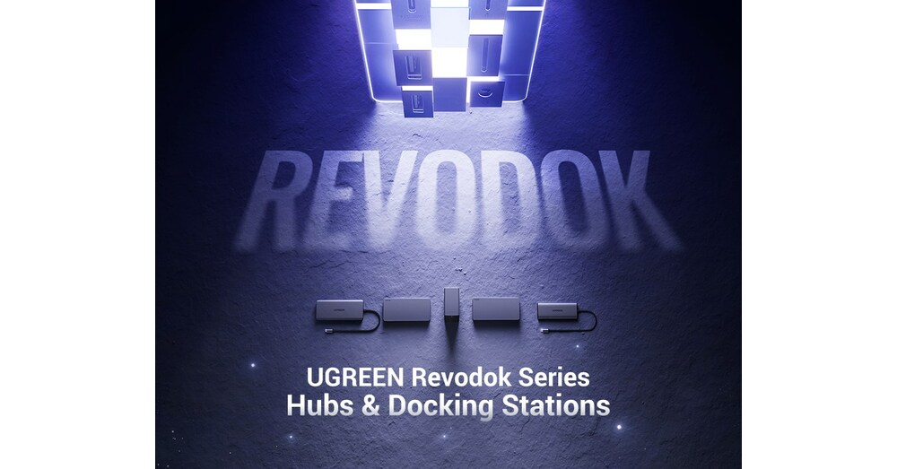 Ugreen stellt Revodok Hubs & Docking-Stationen f&uuml;r mehr Benutzerkreativit&auml;t und -produktivit&auml;t vor
