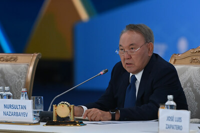 Kazakhstan’s Former President Nazarbayev Addresses Astana Club on Urgent Need for Nuclear Détente