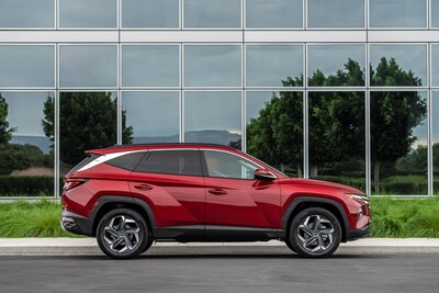 The 2024 Hyundai Tucson is photographed in Calif., on July 5, 2023.