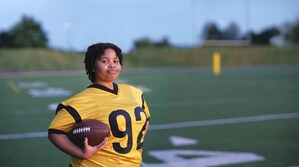 AFTER 18 YEARS, DOVE RETURNS TO THE BIG GAME WITH MESSAGE TO HELP KEEP GIRLS IN SPORTS