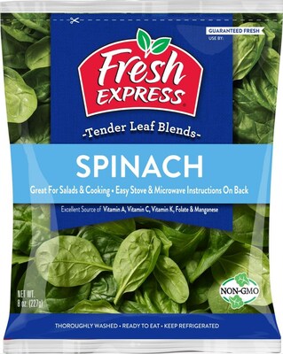 Fresh Express Spinach (Front)