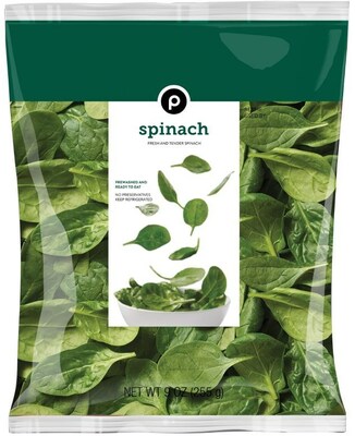 Publix Spinach (Front)
