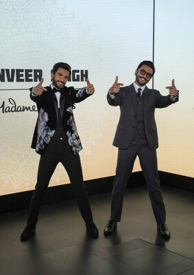 RANVEER SINGH LAUNCHES NEW MADAME TUSSAUDS FIGURES