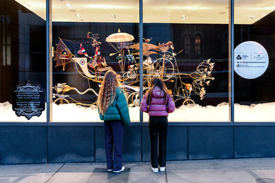 A much-loved Ontario Science Centre tradition returns ? this time at a new location! Inventor Rowland Emett's whimsical Dream Machines are now on display in the holiday windows at the CF Toronto Eaton Centre, on Yonge St. south of Dundas St. (CNW Group/Ontario Science Centre (Only Use For Wire, Monitoring and Database))