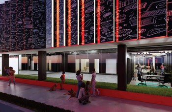 Studio T Arts and Entertainment Innovation Factory Rendering