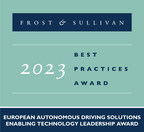 Imagry's Mapless Autonomous Driving Solution Receives Frost &amp; Sullivan Award for Enabling Technology Leadership