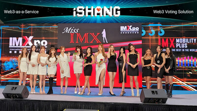 Winners Announced For 2023 Hong Kong IMXpo “Miss IMX” and iSHANG Web3 Voting Campaign With New Record High Voting Results (PRNewsfoto/iSHANG)