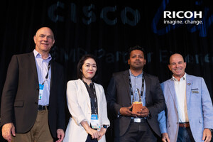 Ricoh獲得年度亞太區中小企業托管服務合作夥伴獎