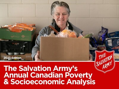 New research from The Salvation Army Canada finds Canadians are struggling to meet their basic needs (CNW Group/The Salvation Army Maritime Division)