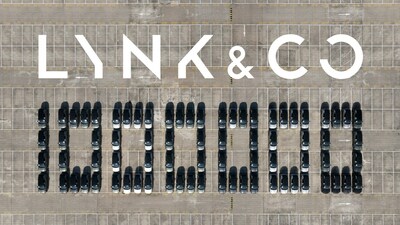 Lynk & Co Achieves Over One Million Vehicles (PRNewsfoto/Lynk & Co)