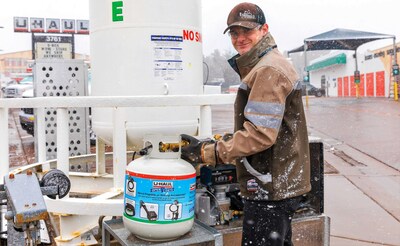 Winter is coming, and U-Haul® is encouraging its customers to replenish their propane supply for heating and cooking purposes before the busy holiday weeks and harsh winter storms arrive.