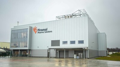 External view, Piramal Pharma Solutions Grangemouth, Scotland Site Expansion.