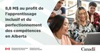 Le ministre Boissonnault annonce des investissements fédéraux au profit de l'apprentissage inclusif et du perfectionnement des compétences en Alberta