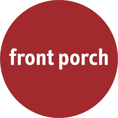 The logo of Front Porch Communities and Services, a non-profit senior living organization headquartered in Glendale, California.