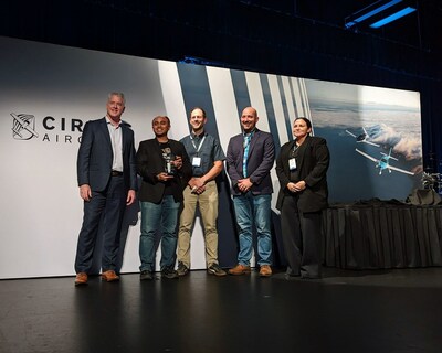 GrayMatter Robotics awarded for their Innovation in Automation by Cirrus Aircraft, a leader in the aviation industry.