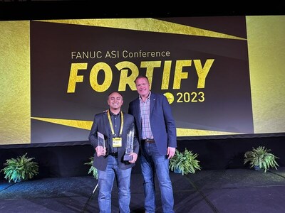 GrayMatter Robotics cinched dual accolades for Year-Over-Year Growth and Sales Volume at FANUC's ASI Conference,