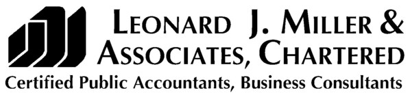 Leonard J. Miller & Associates Chartered Logo