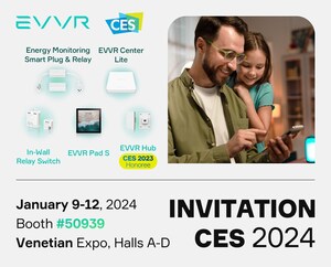 EVVR Set to Transform Homes Globally with Launching of New Innovative Products at CES 2024 in January