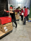 Montreal's 2,400 firefighters brought joy and comfort to 1,200 Montreal families this holiday season, as part of their 36th Christmas basket campaign