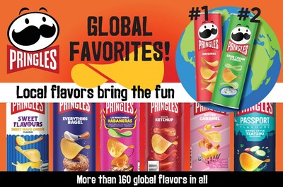 We’re more alike than we think; Two Pringles® flavors come out on top globally
