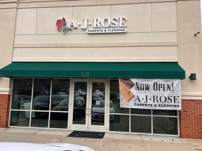 A.J. Rose Carpets & Flooring Entrance