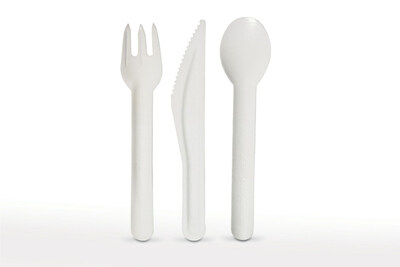 Vegware earned a first place Foodservice Packaging Award for Innovation in Manufacturing for creating a compostable paper cutlery solution for markets that need fiber solutions across all packaging categories. Vegware's new paper cutlery offers a ridged design and reinforced tines, providing an appealing option for those seeking an alternative to plastic or wood utensils. Learn more at www.vegware.com..