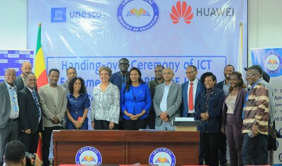 Handing-over Ceremony of ICT equipment to the Ethiopian Ministry of Education