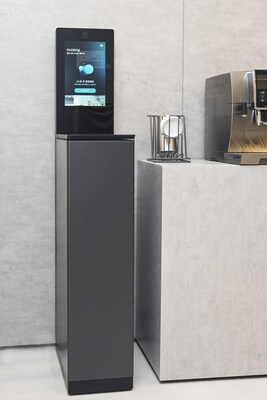 ﻿LG Electronics (LG) unveils an innovative tumbler washer, LG mycup, a unique cleaning solution featuring state-of-the-art technology to enhance the daily hygiene of tumbler users, at CES 2024. (PRNewsfoto/LG Electronics, Inc.)