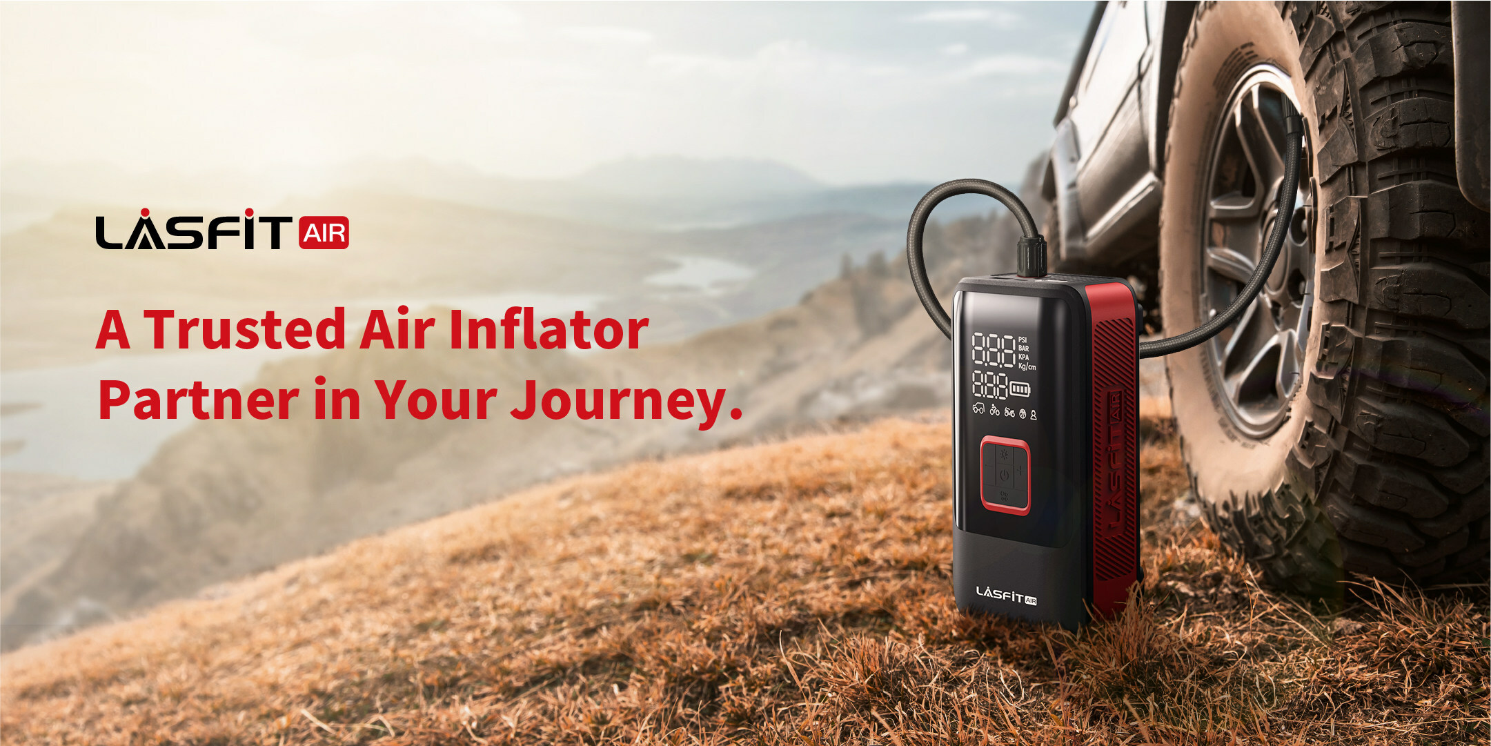 LASFIT AIR Wraps Up 2023 with Festive Cheer, Innovative Inflator Gaining Celebrity Approval