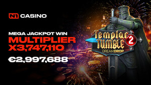 N1 Casino: un afortunado jugador gana 3 millones de euros en el Dream Drop de Relax Gaming