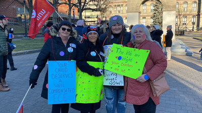 Unifor applauds new pension and benefits for NS child care workers (CNW Group/Unifor)