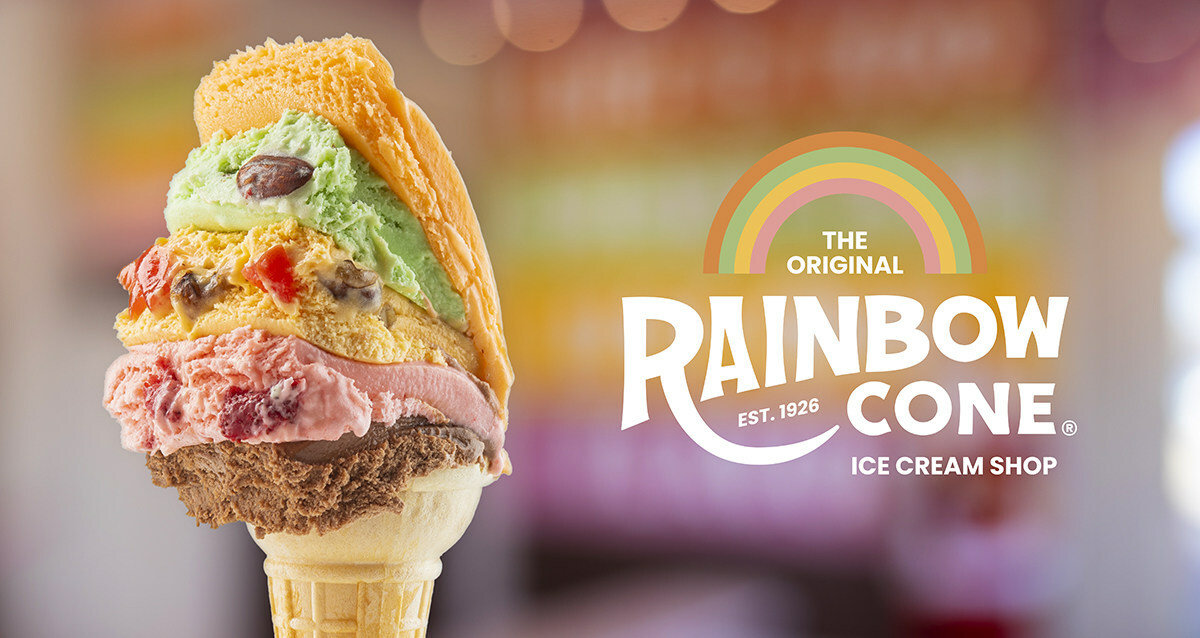 The Original Rainbow Cone - Chicago's Favorite Ice Cream