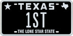 Classic Black was Texas' #1 Selling Plate in 2023!