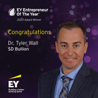 EY Announces Tyler Wall of SD Bullion as Entrepreneur Of The Year® 2023 Michigan and Northwest Ohio Award Winner