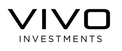 Vivo Investments Black logo on white background