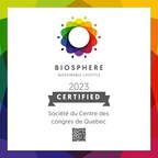 Le Centre des congrès de Québec obtient la certification Biosphere